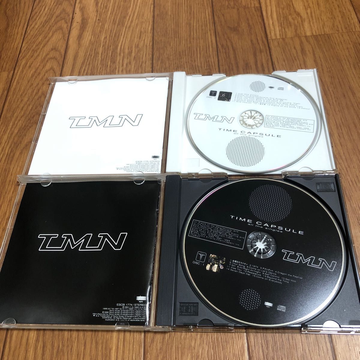 廃盤！CD ＴＭＮ／ＴＩＭＥＣＡＰＳＵＬＥａｌTMネットワーク 全シングルコンプリートベスト 2枚組 動作確認済 