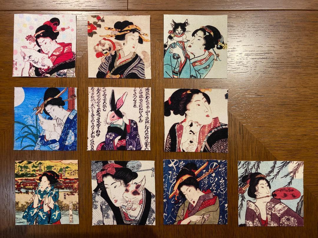 浮世絵 美人画 8号帆布 10枚セット|Yahoo!フリマ(旧PayPayフリマ)