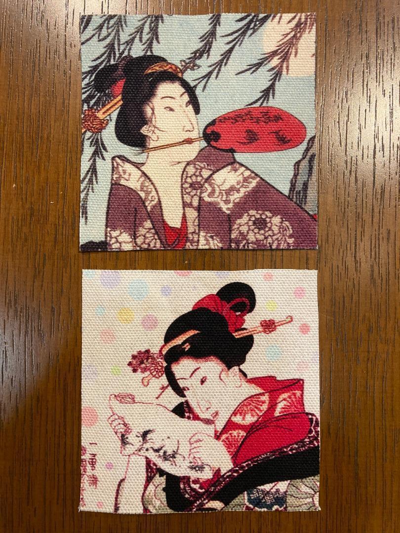 浮世絵 美人画 8号帆布 10枚セット|Yahoo!フリマ(旧PayPayフリマ)