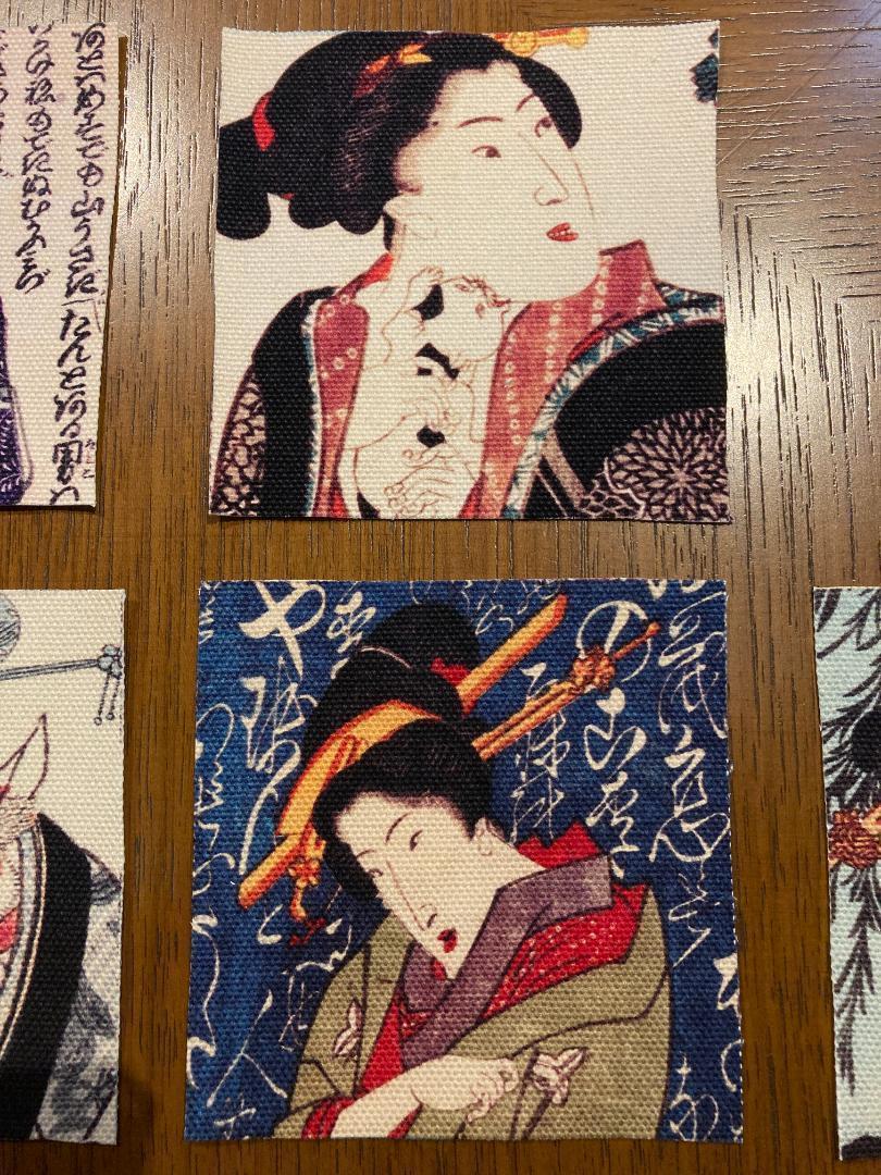 浮世絵 美人画 8号帆布 10枚セット|Yahoo!フリマ(旧PayPayフリマ)