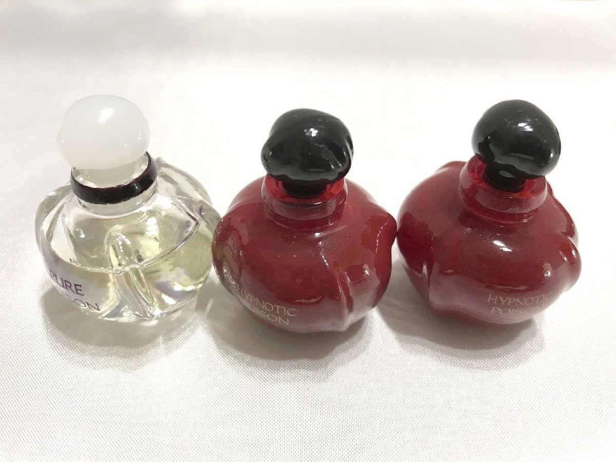 ■【YS-1】ミニ 香水 ■ Christian Dior ディオール ■ プワゾン パルファム 5ml ×5 15ml ■ 6点セット まとめ【同梱可能商品】■D_画像8