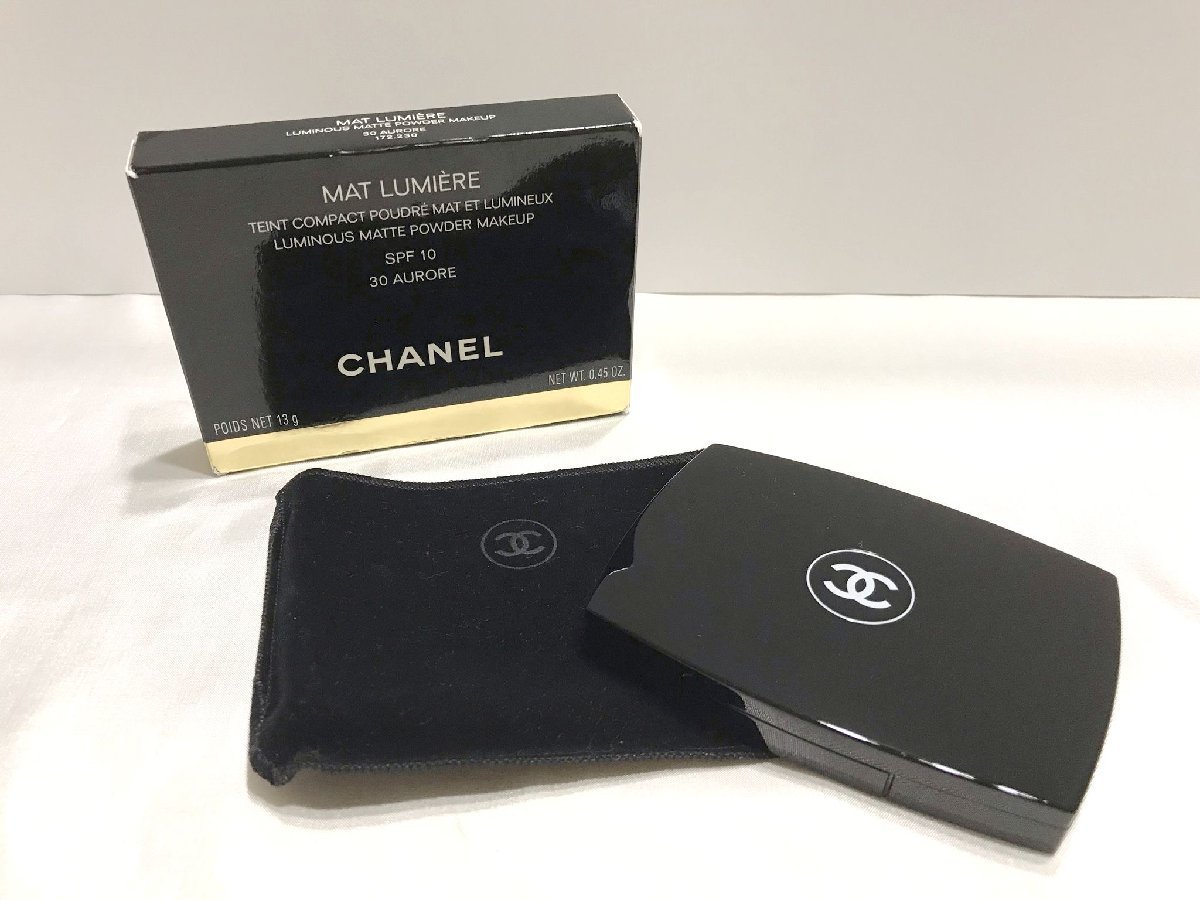 #[YS-1] Chanel CHANEL # mat lumiere compact #30o roll powder foundation [ including in a package possibility commodity ]#D