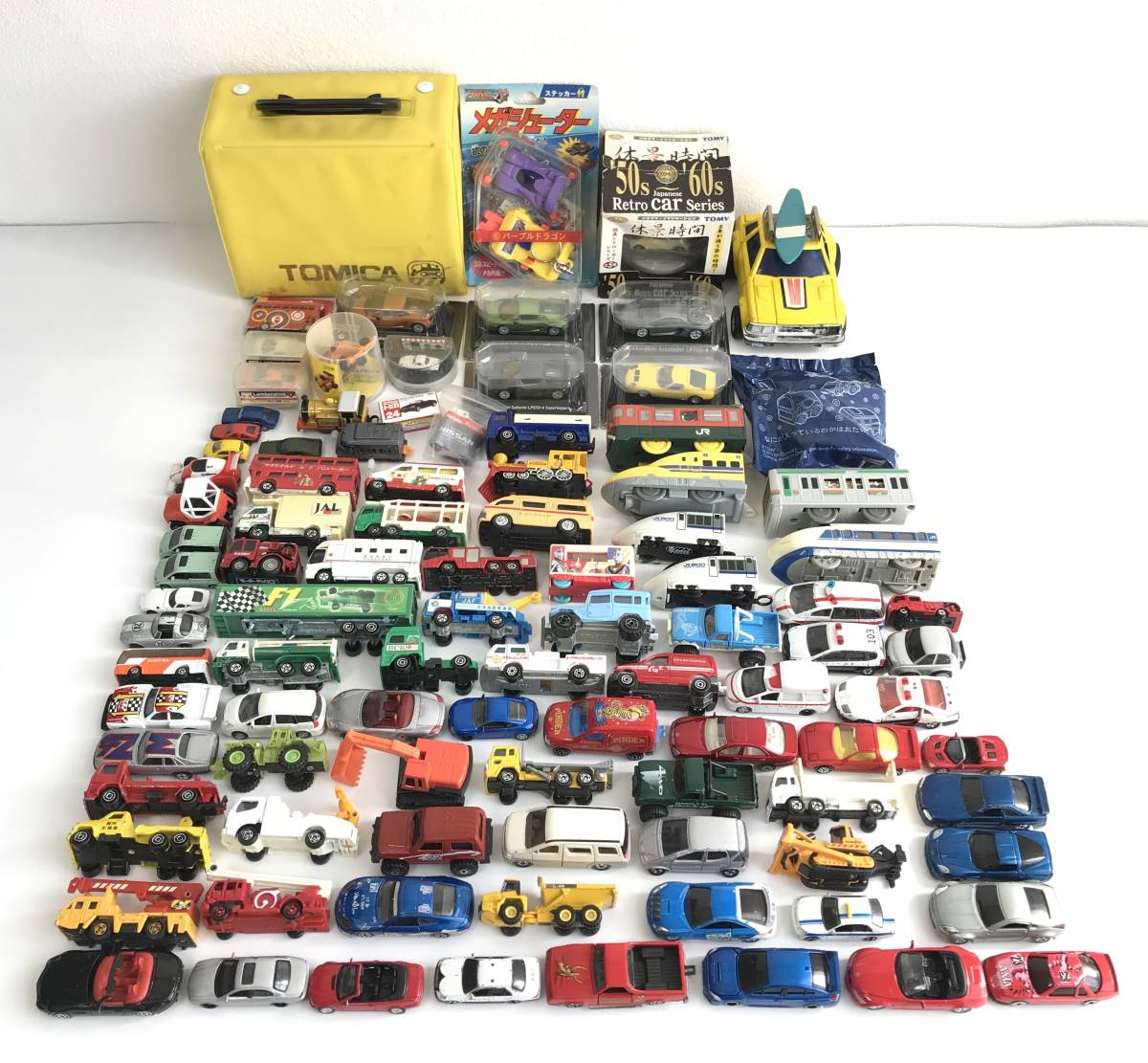 26T10・トミカ チョロQ ミニカー 車 電車 食玩 マクドナルド DyDo