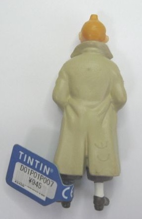 2L・TINTIN タンタンの冒険 タンタン ミニフィギュア 人形 ミニチュア 置物 タグ付 ビンテージ ヴィンテージ_画像2