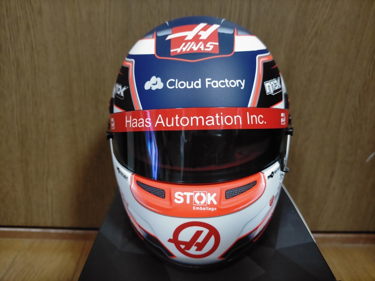 人気満点 HAAS ヘルメット 1/2 BELL レア 6299円 ハース VF F1 フェラーリ F1