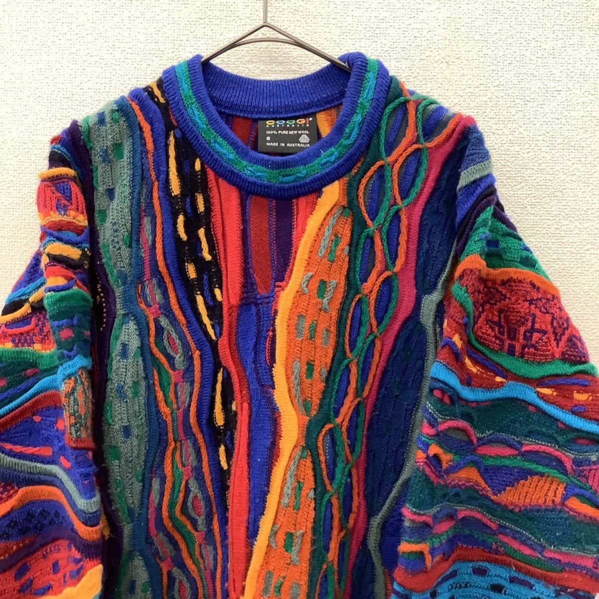 COOGI クージー 立体網 3Dニット セッターウール% オーストラリア製