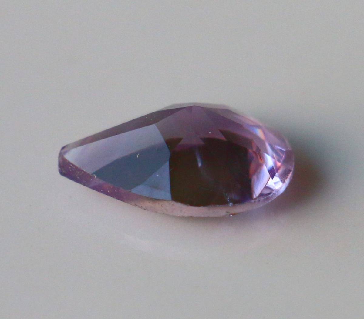 天然石　3.8ct　アメジスト　ペアシェープ　ルース　ブラジル産_画像5