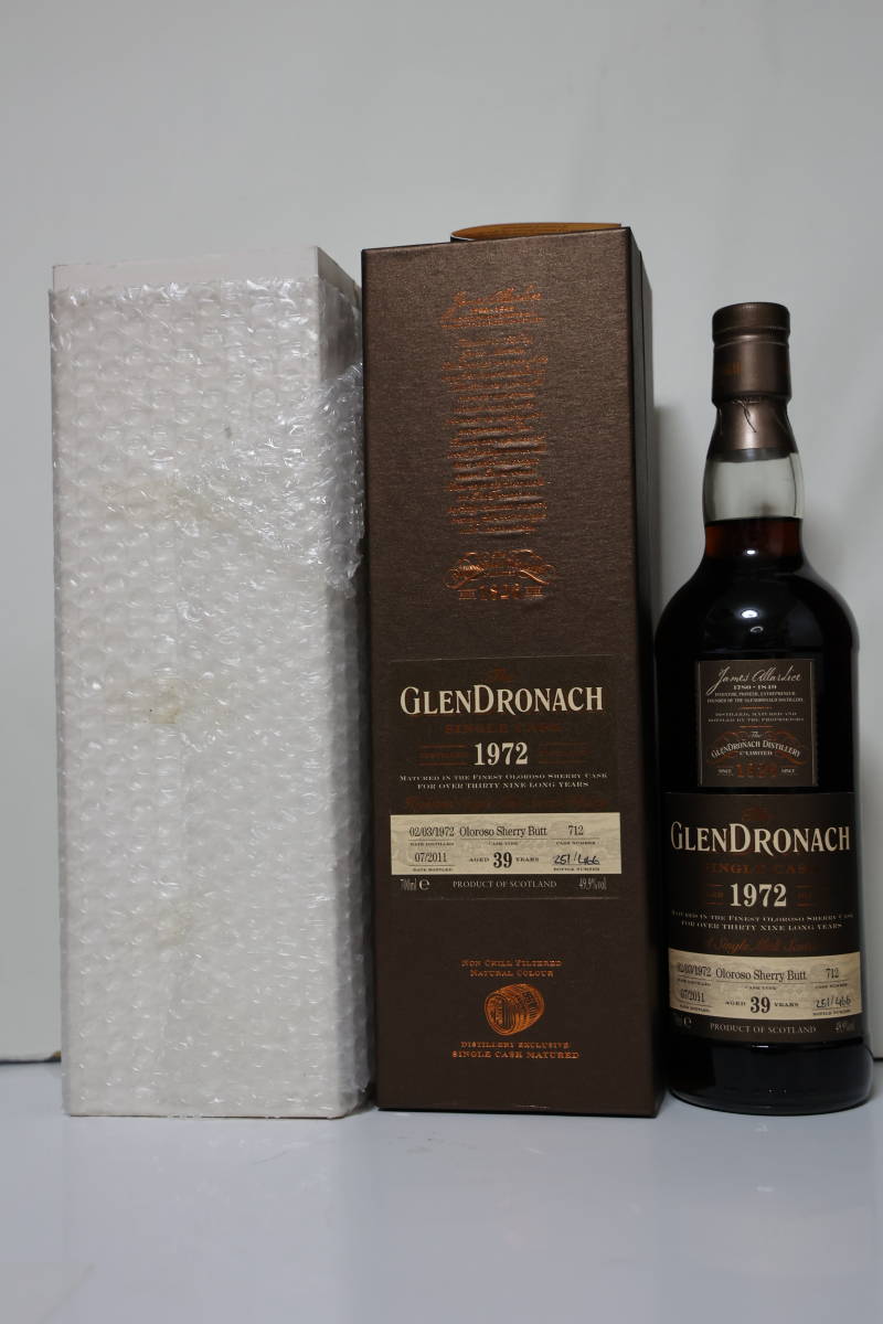Yahoo!オークション - グレンドロナック Glendronach 39yo 1972 Yahoo!オークション - グレンドロナック Glendronach 39yo 1972
