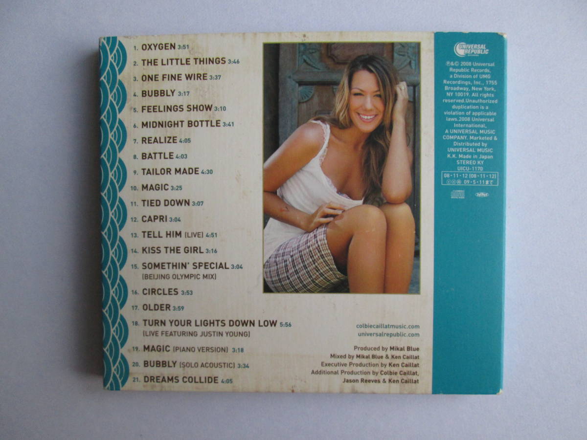 コルビー・キャレイ Colbie Caillat / ココ + 7 DELUXE EDITION 国内盤　デジパック仕様_画像7