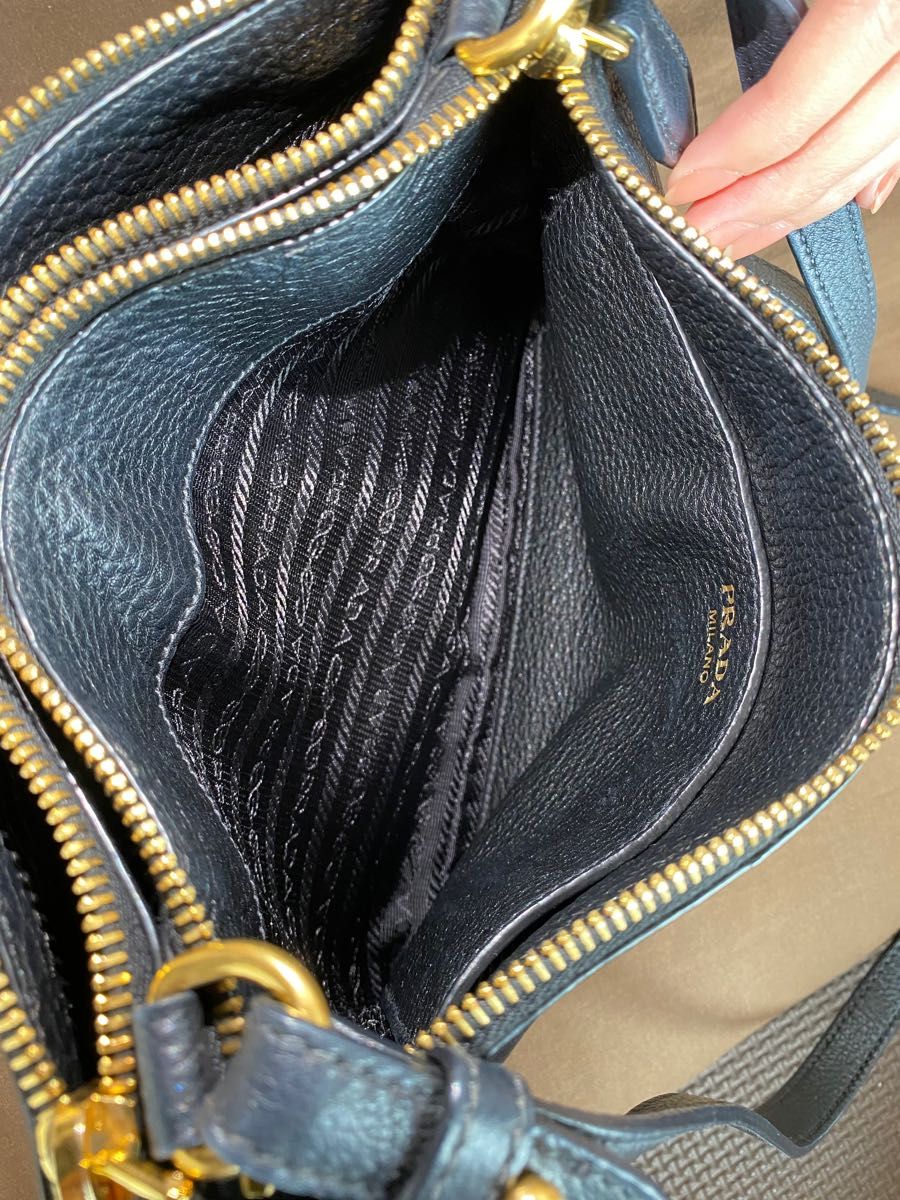 PRADA プラダ 1BH046 VITELLO PHENIX NERO ショルダーバック PRADA プラダ 1BH046 VITELLO PHENIX NERO ショルダーバック