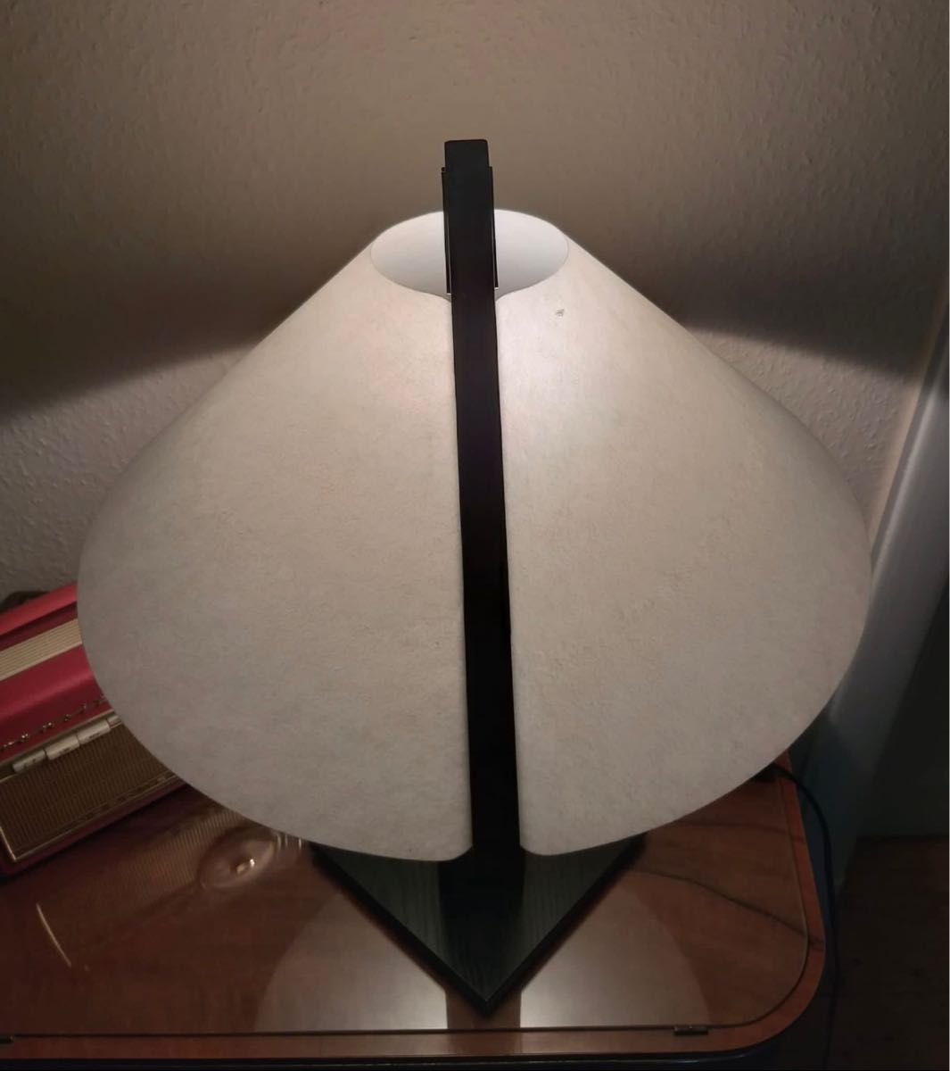 【極美品・レア】DOMUS ドムス テーブルランプ 卓上ランプ テーブルライト ブラック ヴィンテージ ドイツ製 