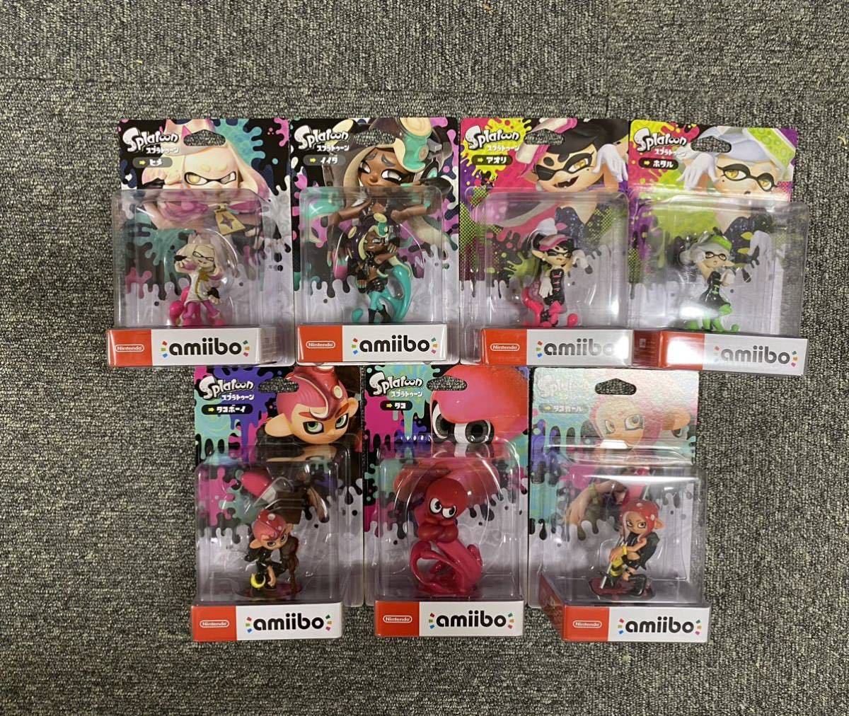 上品なスタイル 【送料無料】amiibo スプラトゥーンシリーズ アミーボ