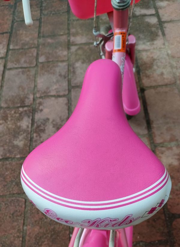 ブリヂストン エコキッズカラフル 14インチ EKC14 子供用　自転車　ピンク　女の子_画像7
