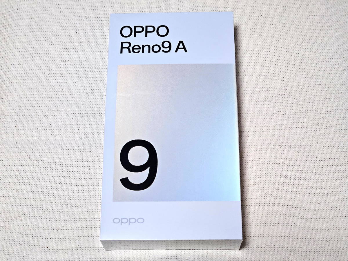 ー品販売 OPPO Reno9 A Y!mobile版 ムーンホワイト 新品未開封品