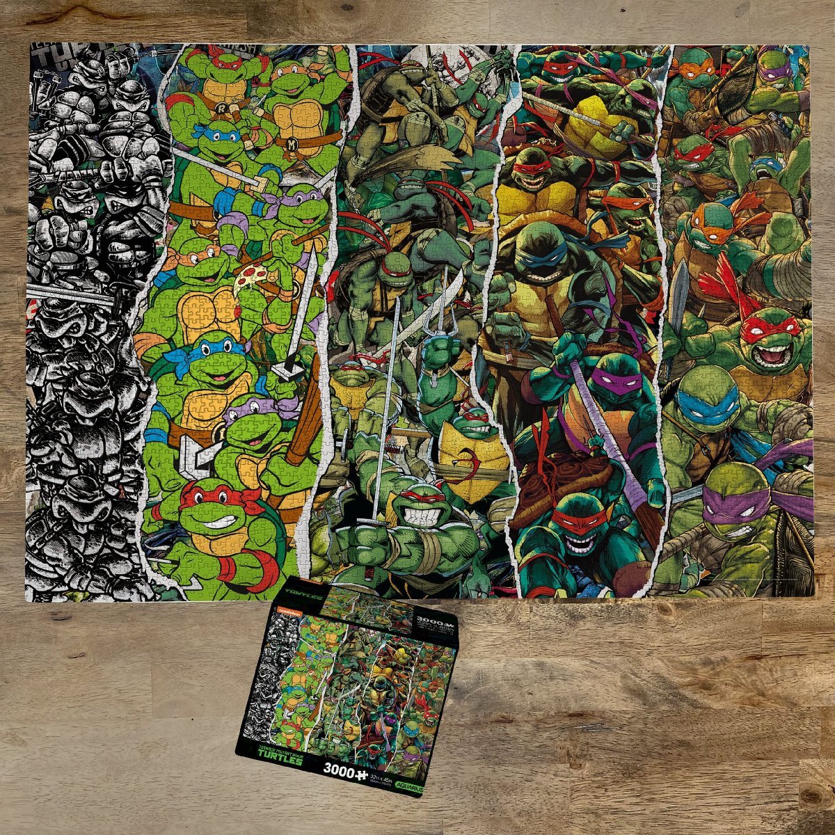 Teenage Mutant Ninja Turtles（ティーンエイジ・ミュータント・ニンジャ・タートルズ）3000ピース ジグソーパズル_画像2
