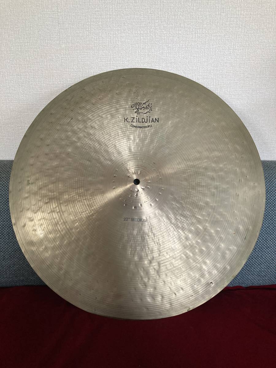 【最初期ロット 1998年製】Zildjian K Constantinople Medium Ride 22インチ 2470g 超希少品_画像1