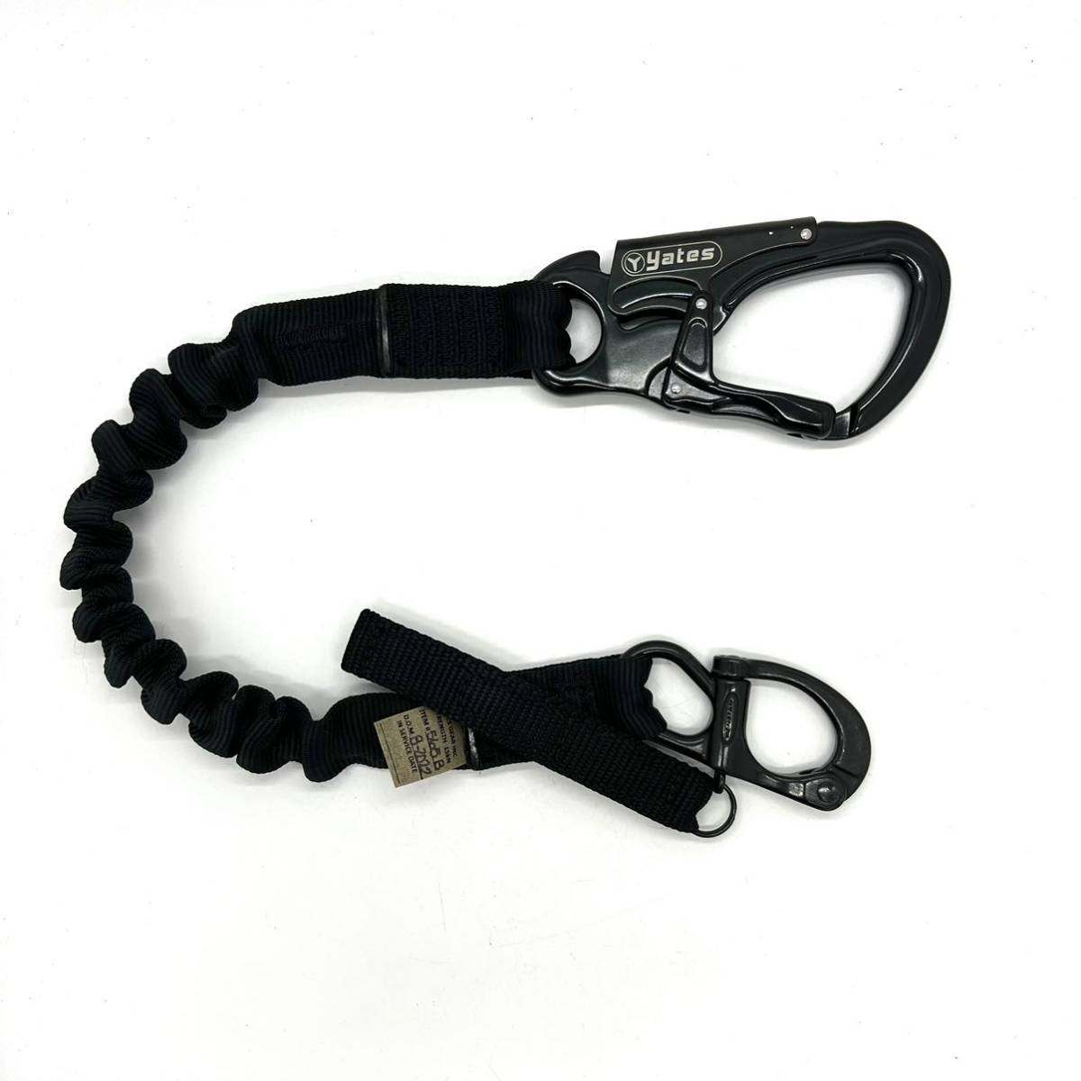 送料無料 未使用実物 Yates 565 Helo Personal Retention Lanyard パーソナル リテンションランヤード ブラック SEAL DEVGRU CAG PJ_画像1