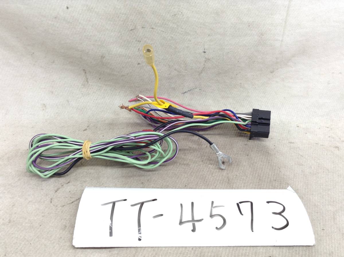 TT-4573 Carozzeria under Velo black 16P navi for power supply connector coupler prompt decision goods 