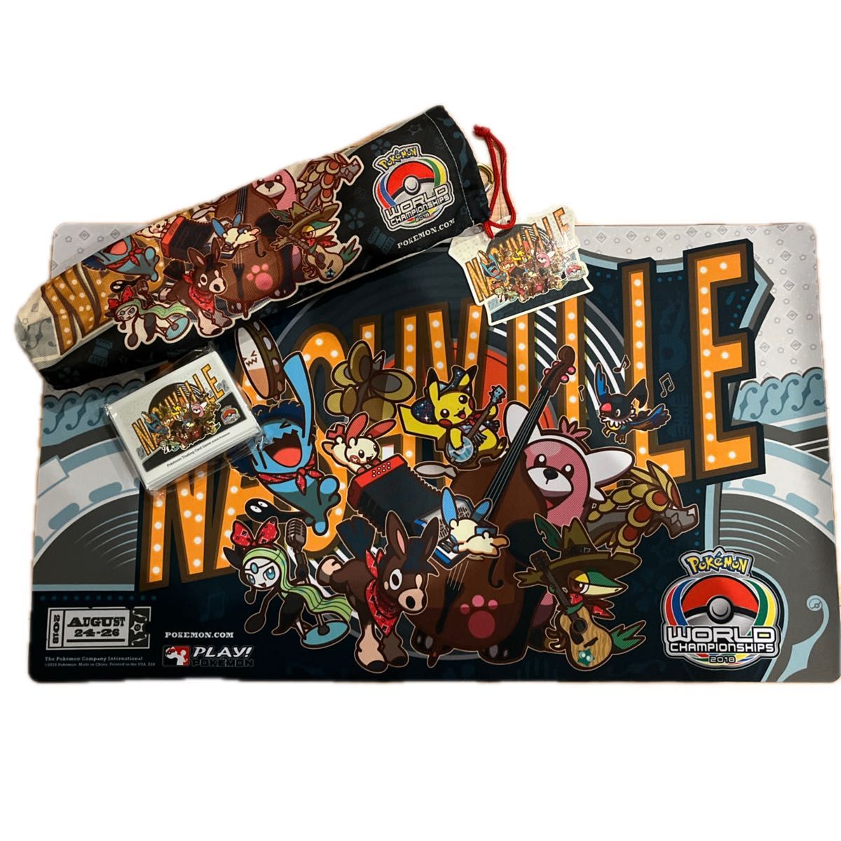 ポケモンカード WCS2018 ナッシュビル プレイマット プレイ ポケモンカード WCS2018 ナッシュビル プレイマット プレイ