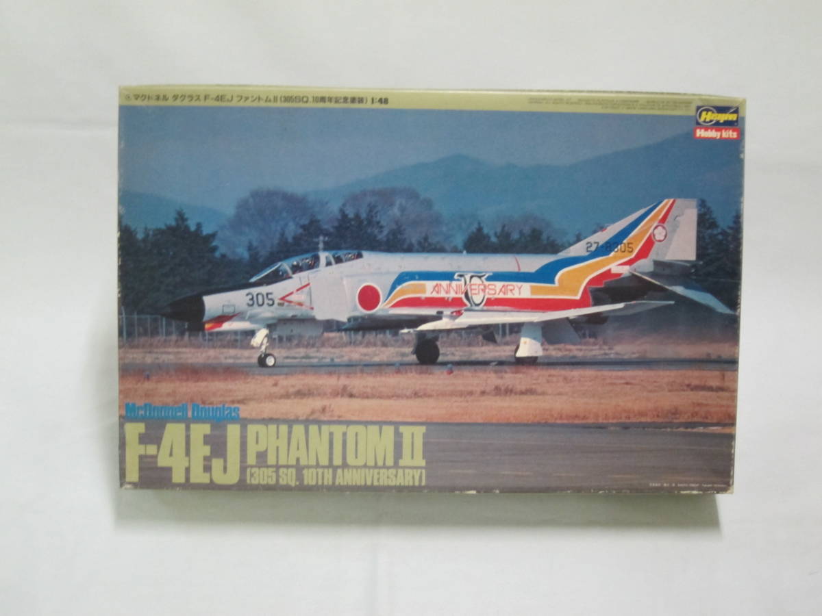 308ハセガワ製作所 SP17 McDonnell Douglas F-4EJ PHANTOMⅡ(305 SQ.10TH ANNIVERSARY) F-4EJ ファントムⅡ(305SQ.10年記念塗装)_画像1