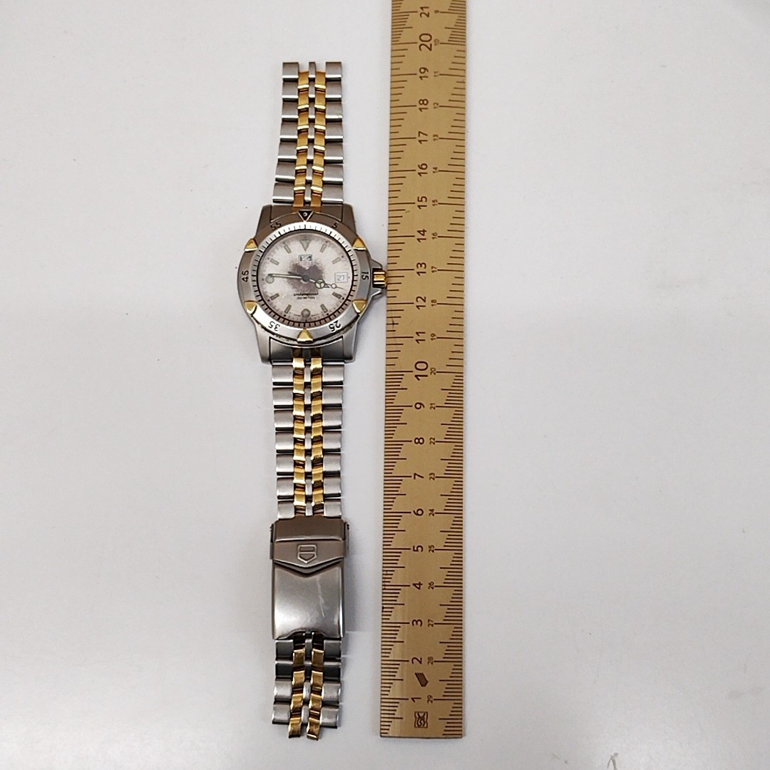 超美品 ベルト切れ 稼働品 腕時計 professional Heuer TAG