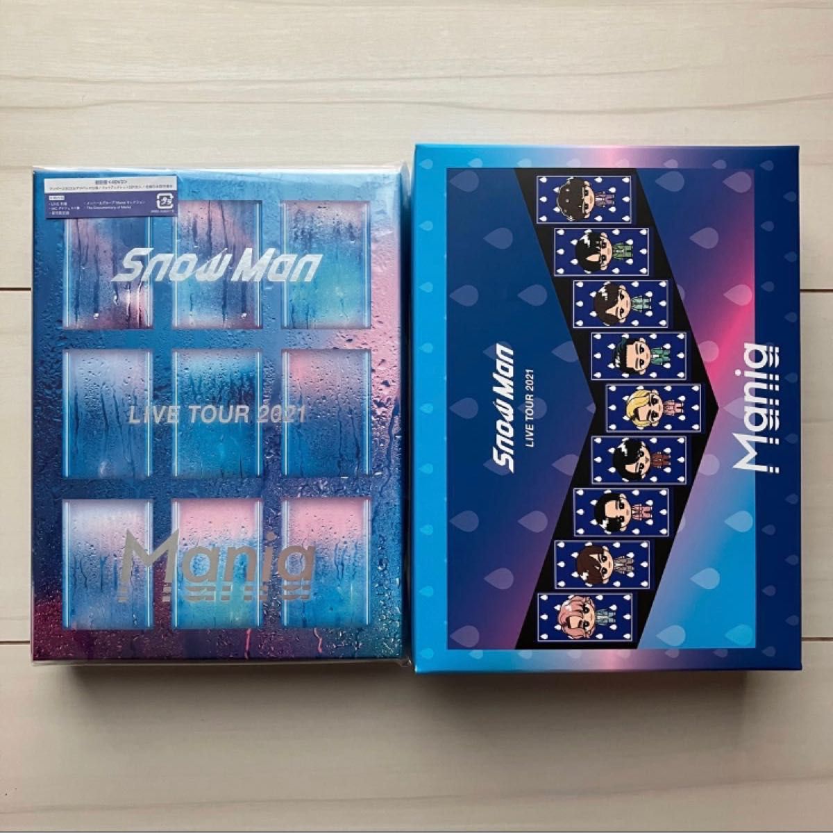 SnowMan LIVE TOUR 2021 Mania 初回盤 4DVD ワンピースBOX SnowMan LIVE TOUR 2021 Mania 初回盤 4DVD ワンピースBOX