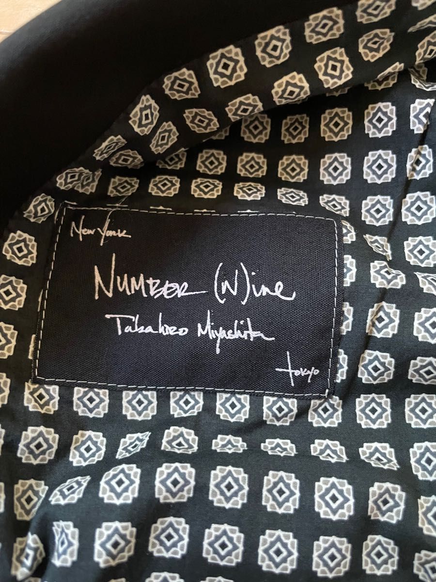 04ss NUMBER NINE ナンバーナイン タイガー 切替 ジャケット 04ss NUMBER NINE ナンバーナイン タイガー 切替 ジャケット