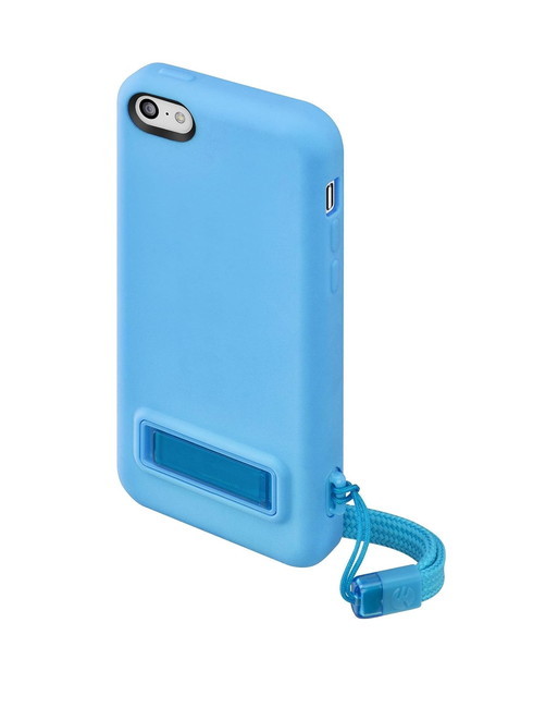 SwitchEasy iPhone5c iPhone5 5s 兼用 ソフトケース 【 スタンド・ストラップ付き】PLAY Blue ブルー SW-PLAYI5C-BL_画像1