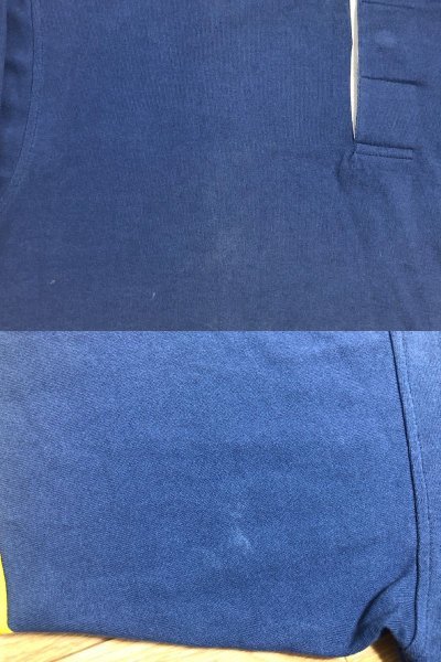 ★トミーヒルフィガー TOMMY HILFIGER 90s 長袖ポロシャツ 長袖シャツ クレイジーパターン XLサイズ ■由126_擦れ、汚れ等あります。