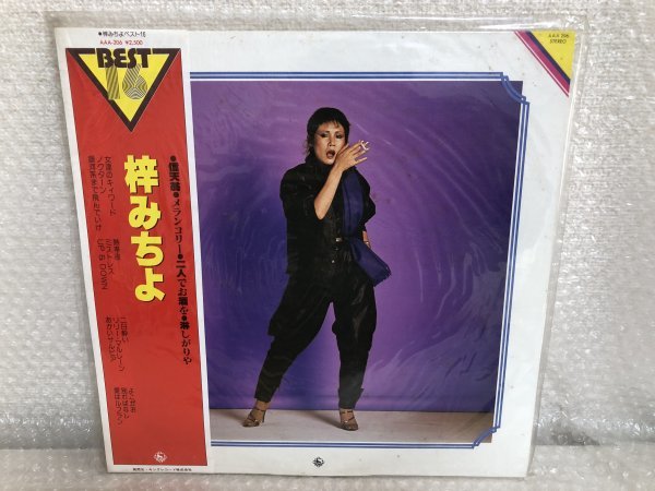 昭和歌謡 レコード LP 帯付き ■石川さゆり 石原裕次郎 八代亜紀 笠井紀美子 森山良子 チェリッシュ 他 まとめ売り9枚セット ■由130_画像9