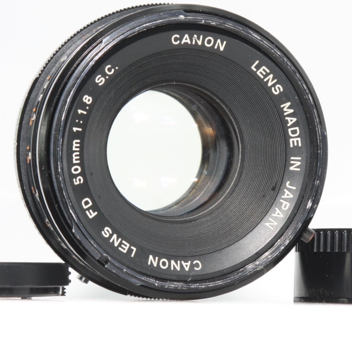 整備品　キャノン　 CANON FD 50mm f1.8 S.C.       単焦点オールドレンズ　FDマウント