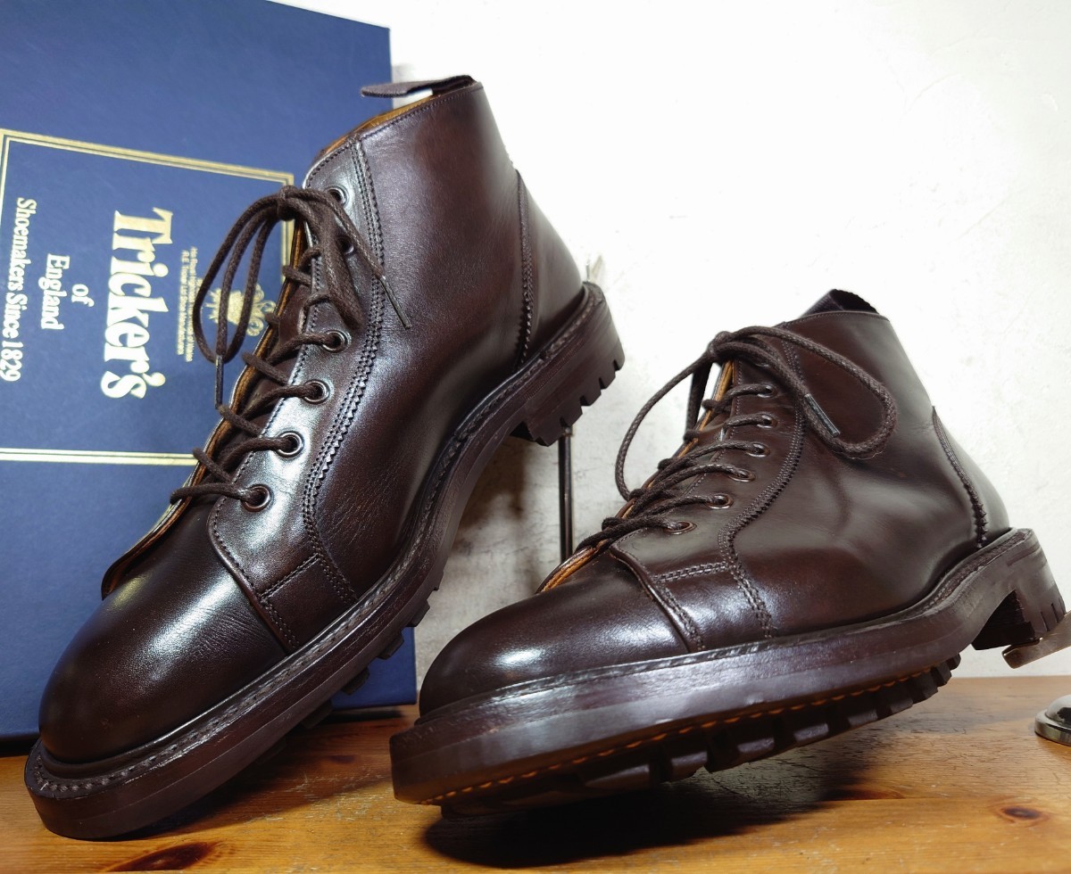 極美品】英国製 Tricker´s/トリッカーズ M6077 モンキーブーツ UK81/2