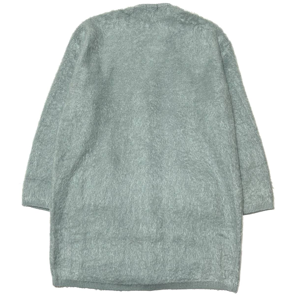 定価4万 LAD MUSICIAN MOHAIR KNIT LONG CARDIGAN 44 ラッドミュージシャン モヘアニットロングカーディガン アタッチメント シュタイン