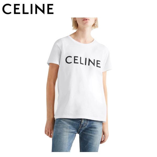 正規品 CELINE ルーズフィットクラシックロゴTシャツ XS ホワイト 男女兼用 本物 セリーヌ フーディー