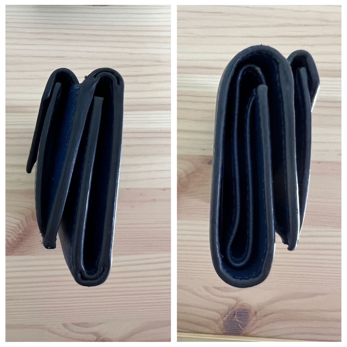 極美品 PRADA プラダ 三つ折財布 レター型 財布 サフィアーノ 極美品 PRADA プラダ 三つ折財布 レター型 財布 サフィアーノ