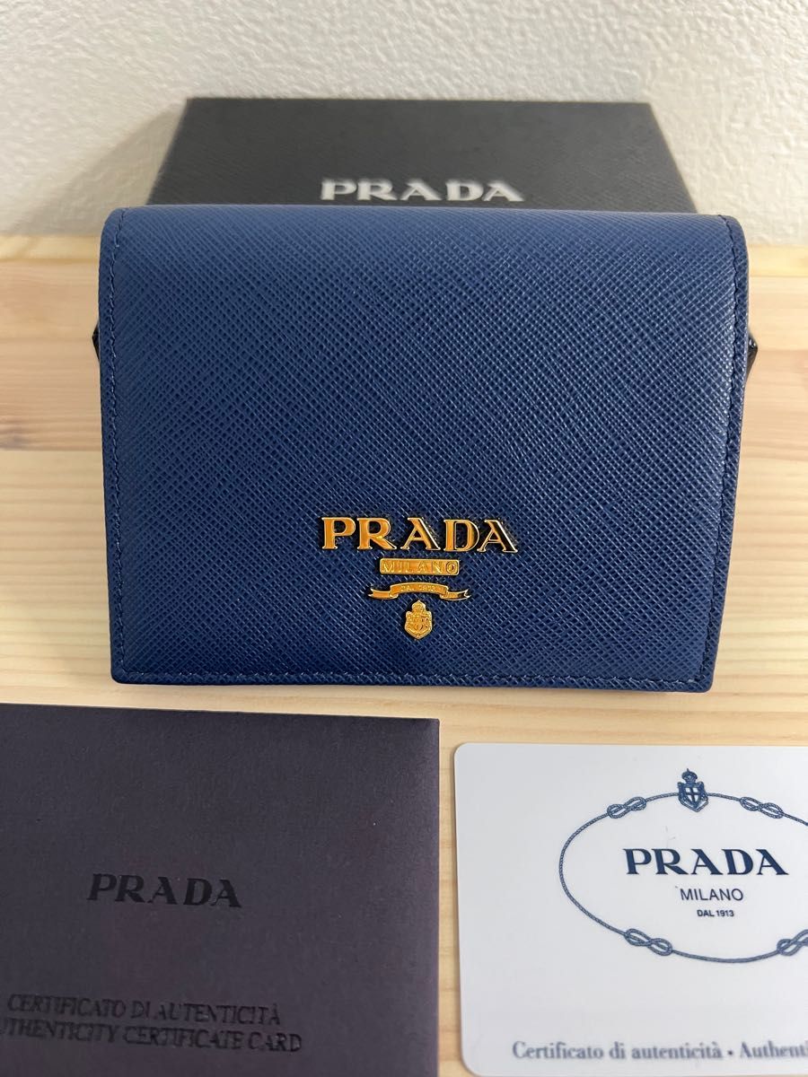 新品未使用 PRADA プラダ ミニ財布 折り財布 財布|Yahoo!フリマ(旧