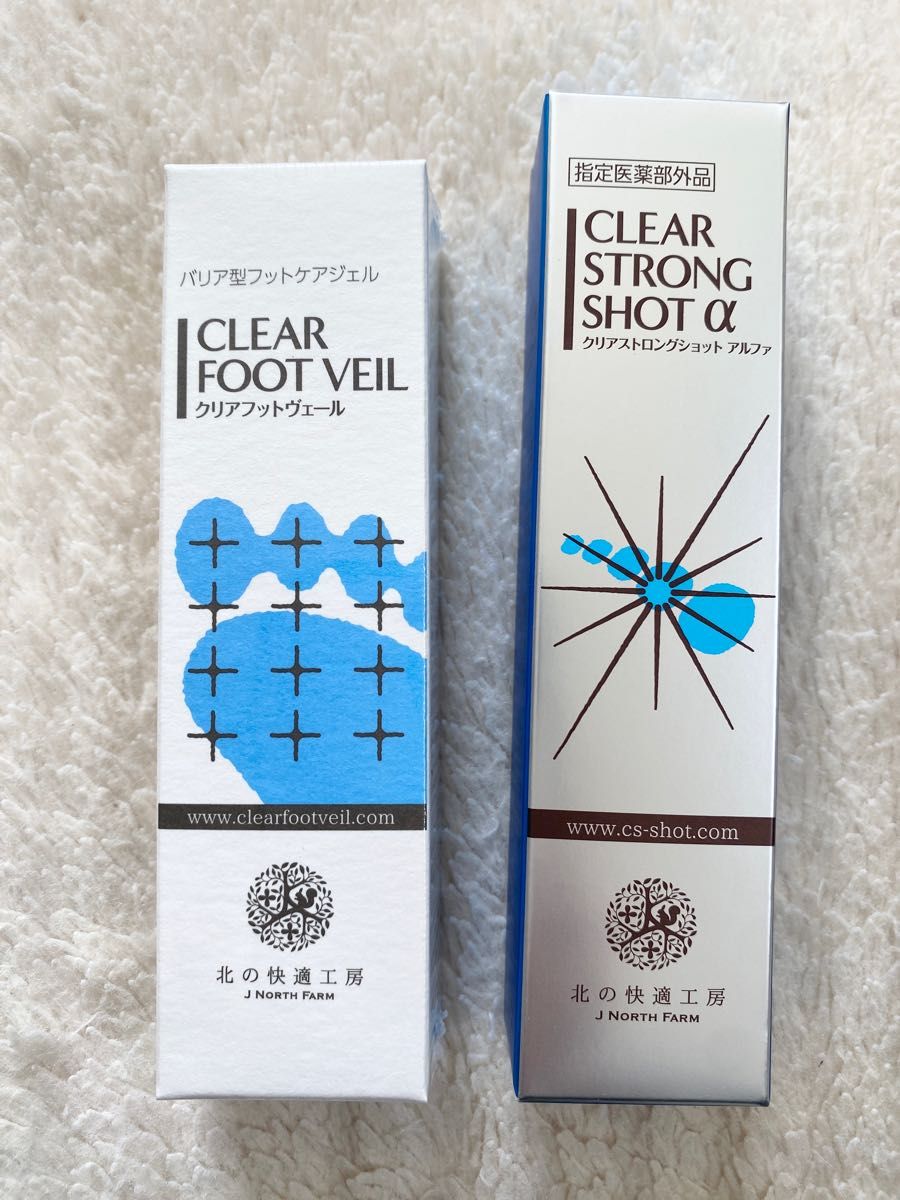 北の快適工房 クリアストロングショットアルファ クリアフットヴェール