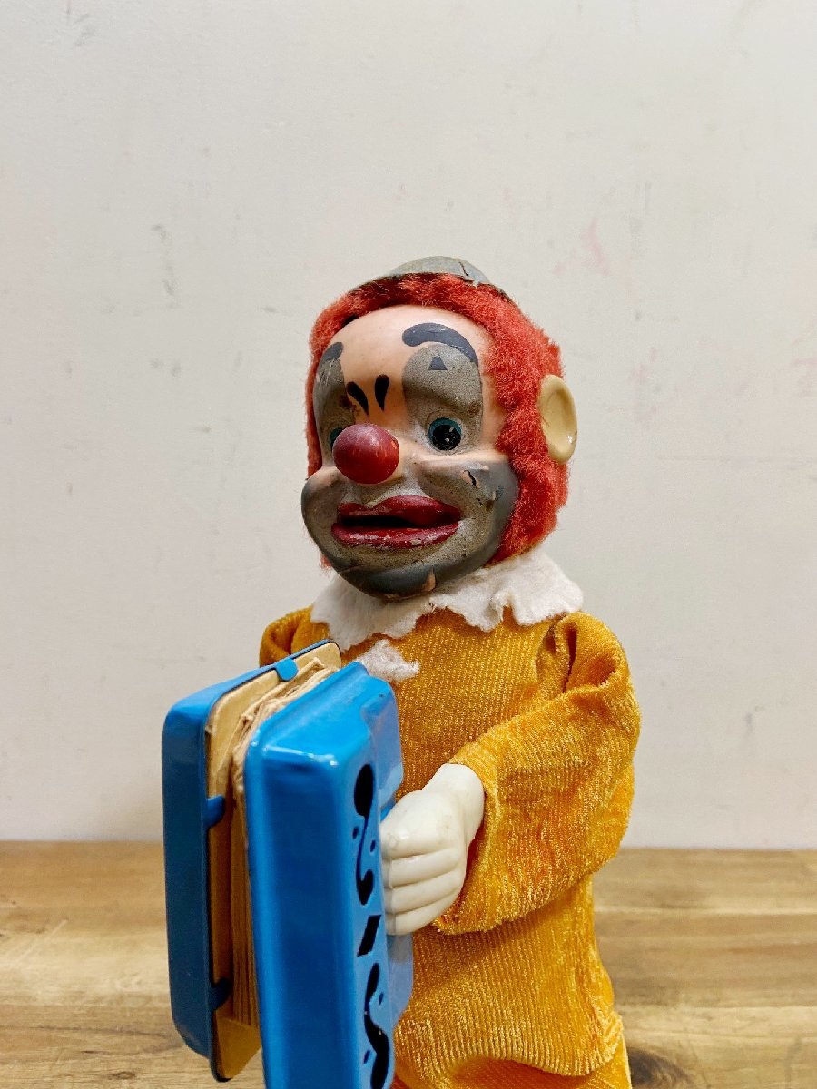  Vintage tin plate Yonezawa toy 60*s retro Showa era toy piero Junk interior display collection rare [9727]