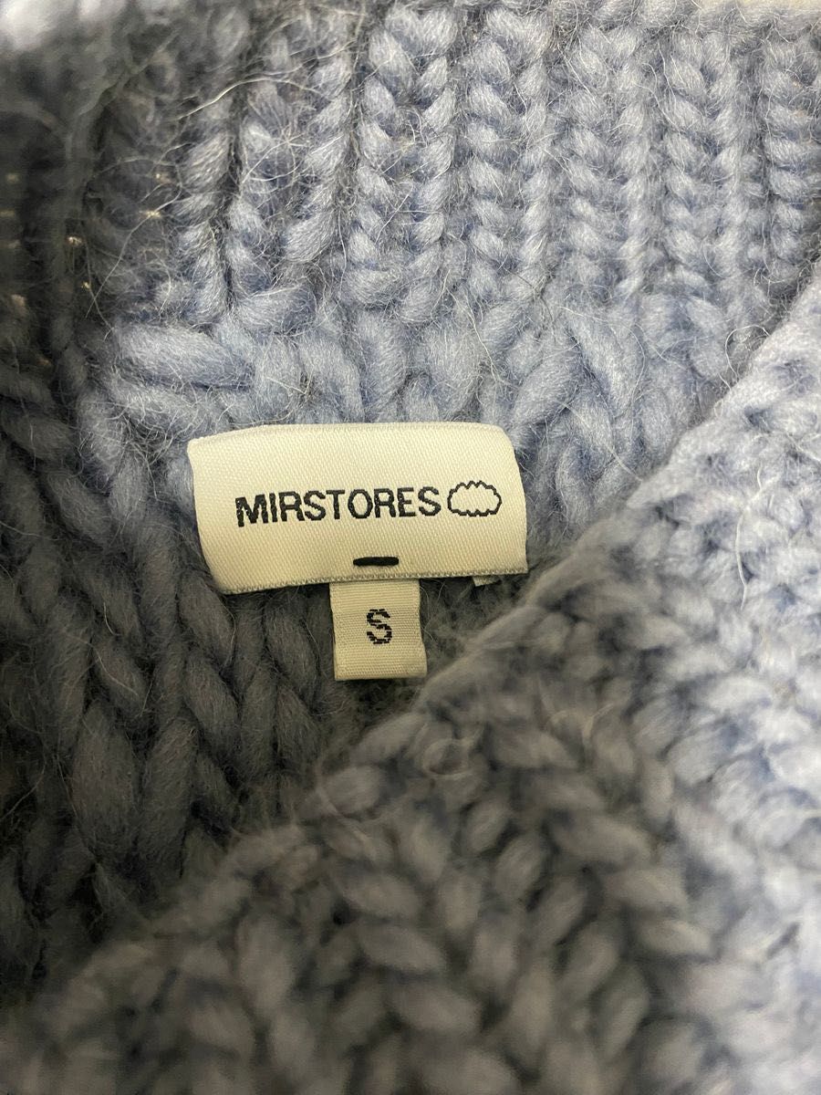 【Aresense】ＭIRSTORES/ミストアズ FLOWERS SWEATER/フラワーセーター ウールセーター