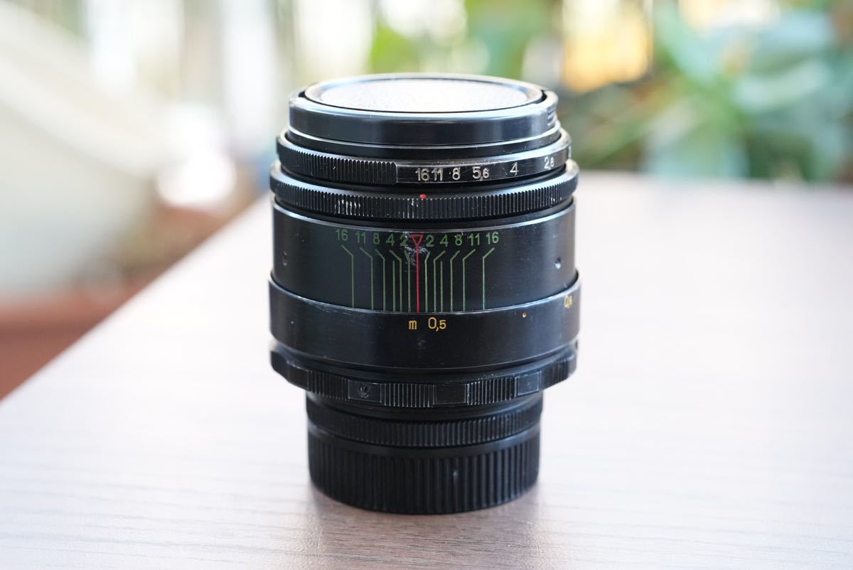 大好き 送料無料 分解清掃済み Helios-44-2 58mm f2 ヘリオス44-2 M42