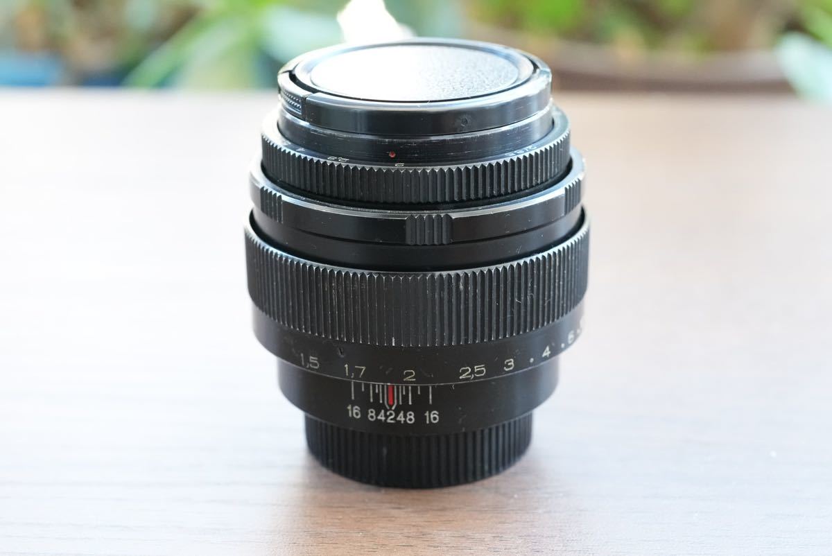 希少 分解清掃済 Jupiter-9 85mm f2 M42マウント オールドレンズ 単焦点 ジュピター9 1_画像1