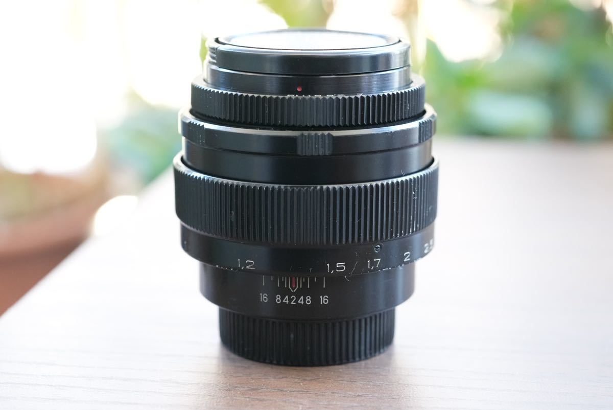 希少 分解清掃済 Jupiter-9 85mm f2 M42マウント オールドレンズ 単焦点 ジュピター9 2_画像1