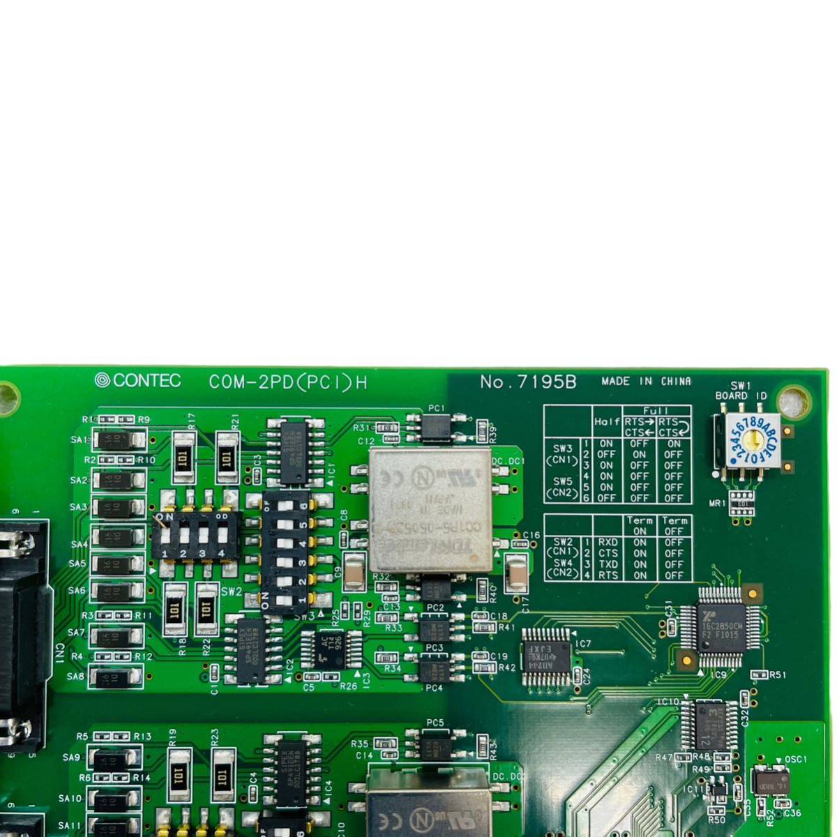 J4-2) navy blue Tec RS422/485 2CH serial I/O board (PCI) COM-2PD(PCI)H( secondhand goods )(27)