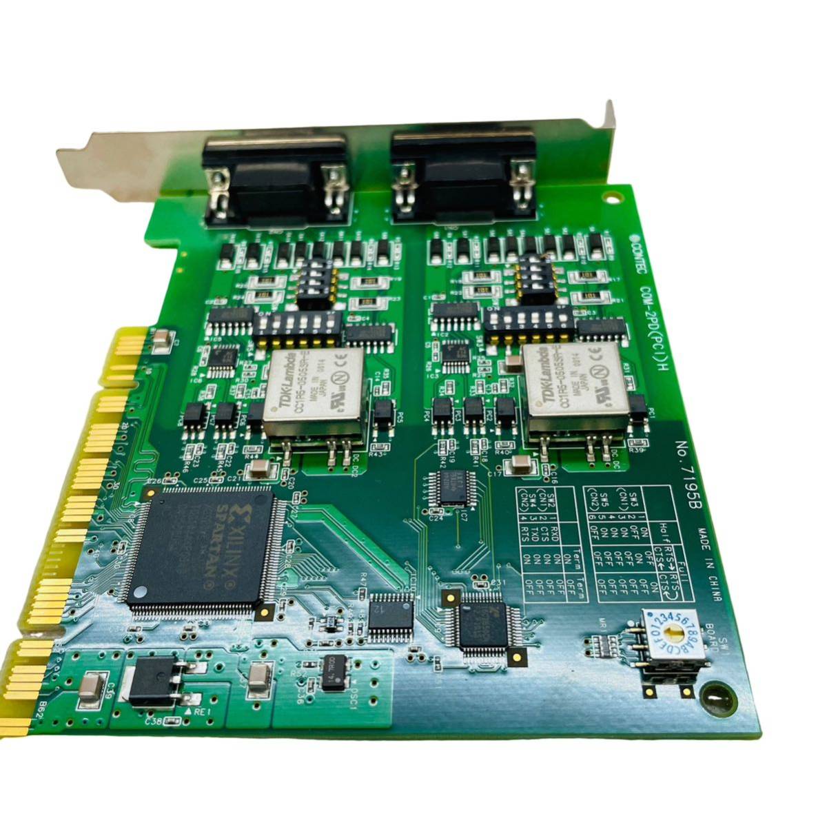 J4-2) navy blue Tec RS422/485 2CH serial I/O board (PCI) COM-2PD(PCI)H( secondhand goods )(27)