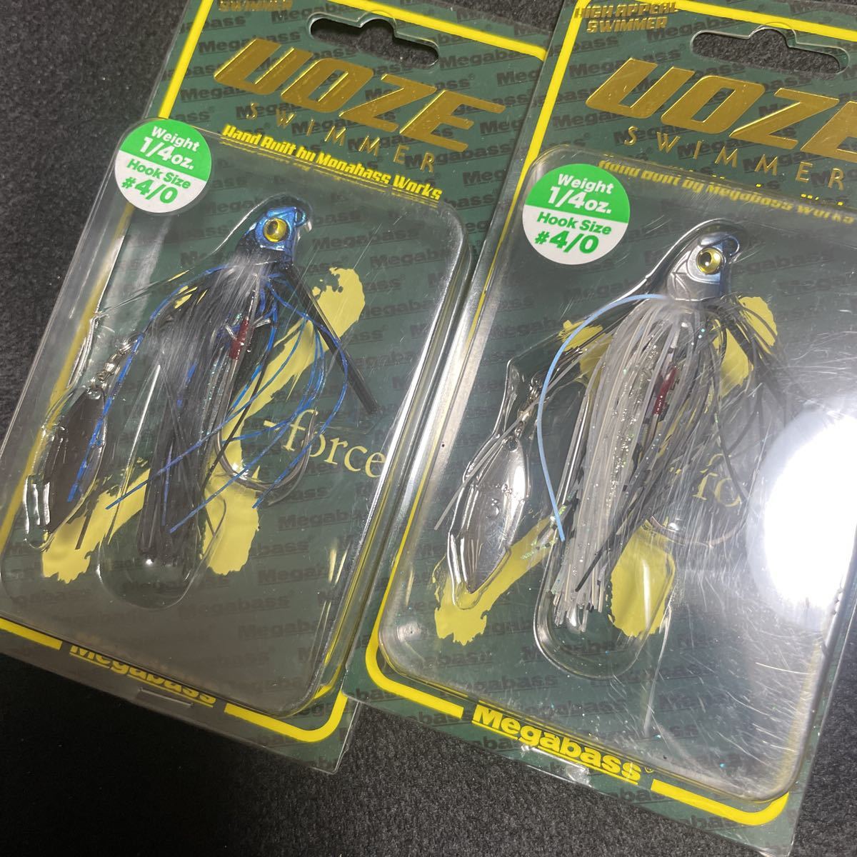 メガバス (Megabass) ルアー UOZE SWIMMER (ウオズスイマー) (1/4oz) ハス　など2点_画像2