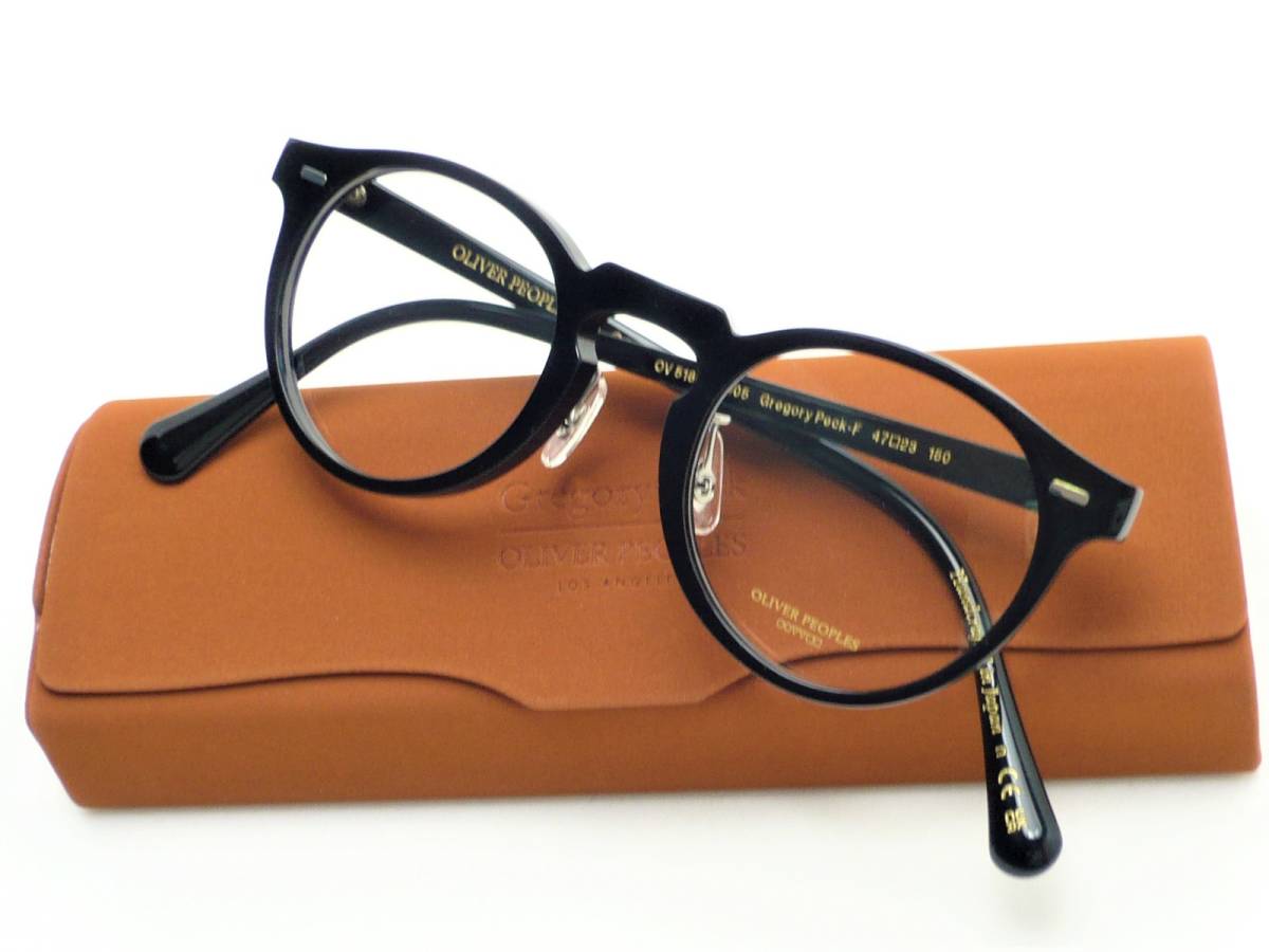 新品★オリバーピープルズ メガネ OV5186F-1005-47 GREGORY PECK OLIVER PEOPLES 正規品 フレーム 日本製 _画像1