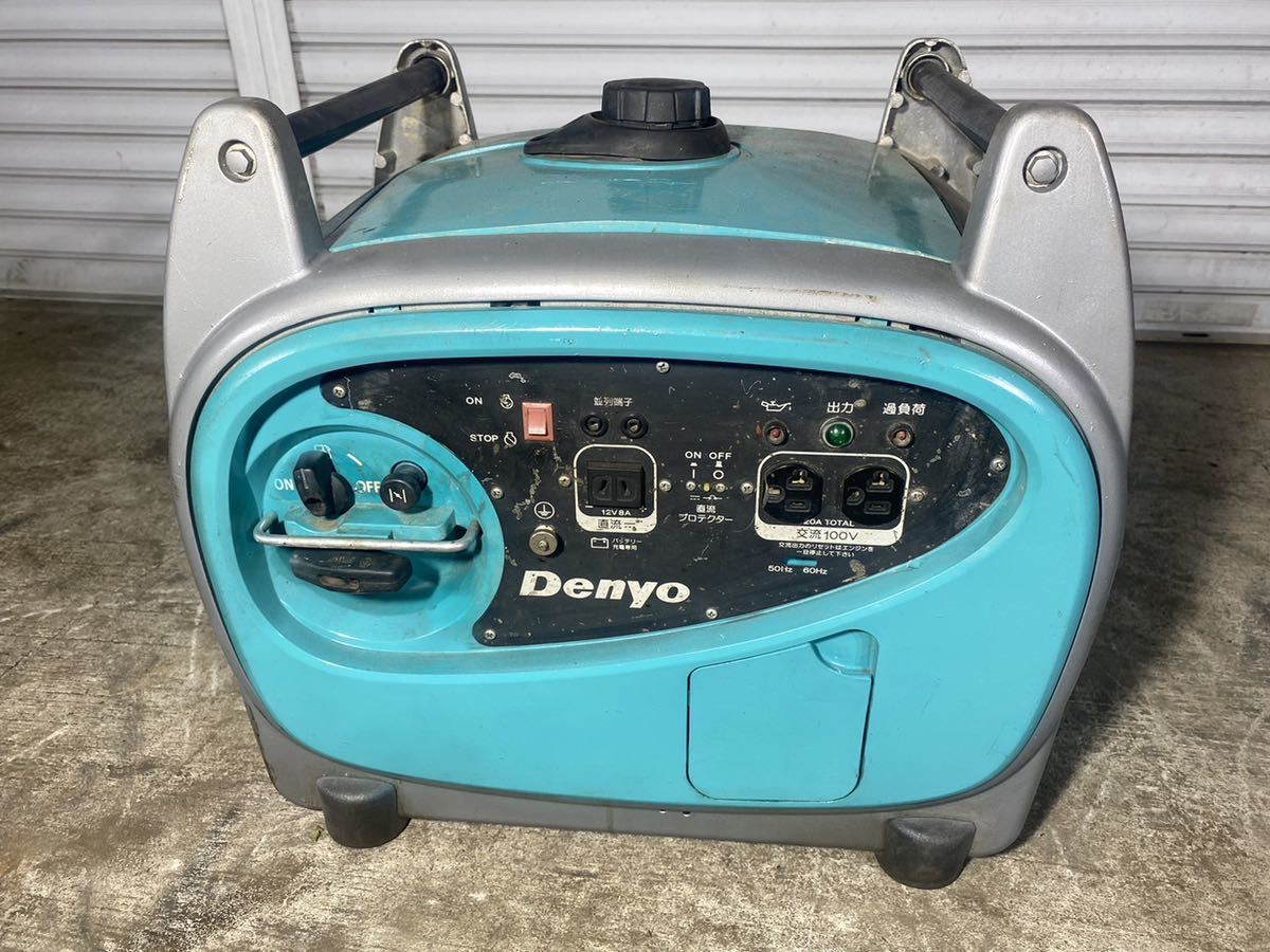 沸騰ブラドン 中古 DENYO 型式 不明 防音型 インバーター発電機