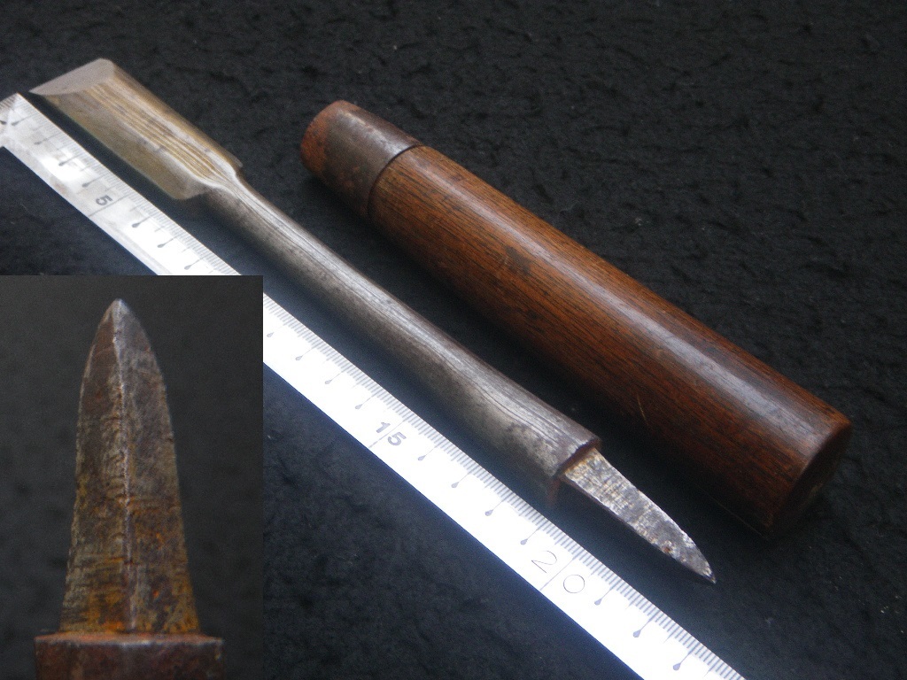 29500円 錆多 時代品 古道具 八分 突鑿の穂 刃巾23.5㎜ 大工道具 29500円 錆多 時代品 古道具 八分 突鑿の穂 刃巾23.5㎜ 大工道具