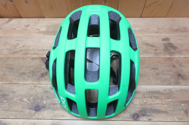 即決・タグ付き未使用☆poc ヘルメット OCTAL MEDIUM 54/60 M-Lサイズ 195g・グリーン/緑・ポックの画像2