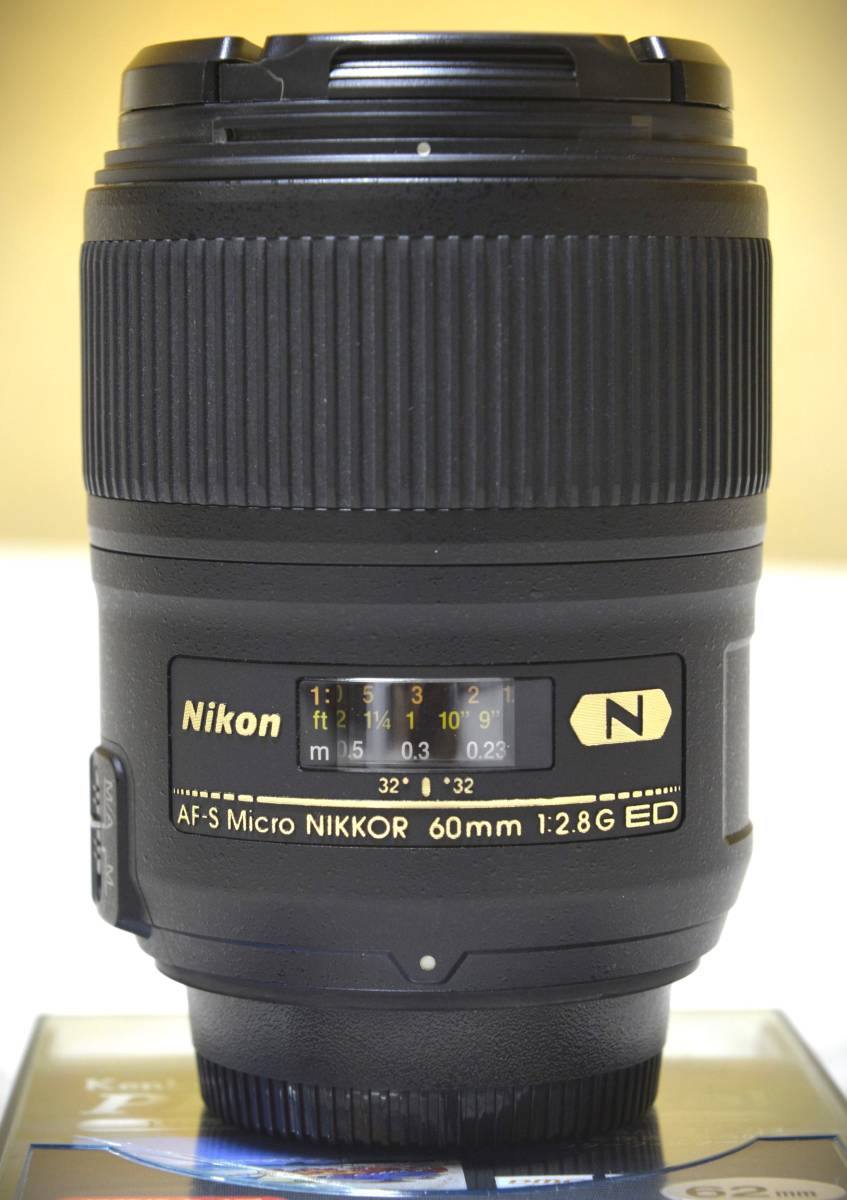 Nikon 【AF-S Micro NIKKOR 60mm f/2.8G ED】Made in Japan※ 美品 おまけ-